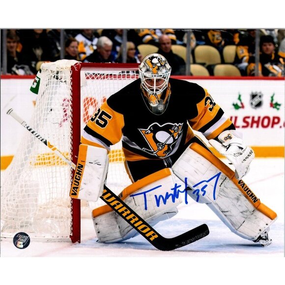 Tristan Jarry Pittsburgh Penguins Autographed Signed 8x10 Photo - Picture 1 of 1